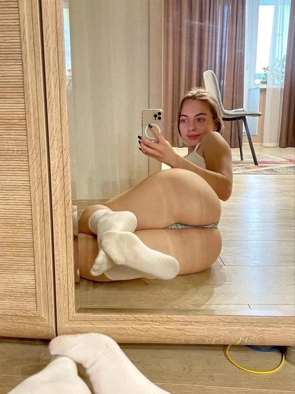 Exciting amateur Ass Ankle Socks Big Ass Booty porn HotiFy (@hotify)
