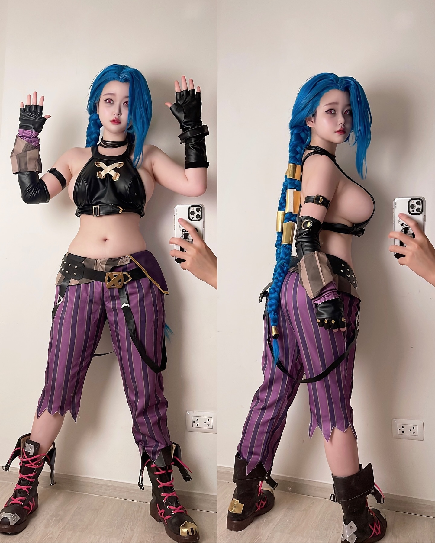 Exciting amateur Big Tits Boots Blue Hair porn OnlyFans Leak (@onlyfans-leak)
