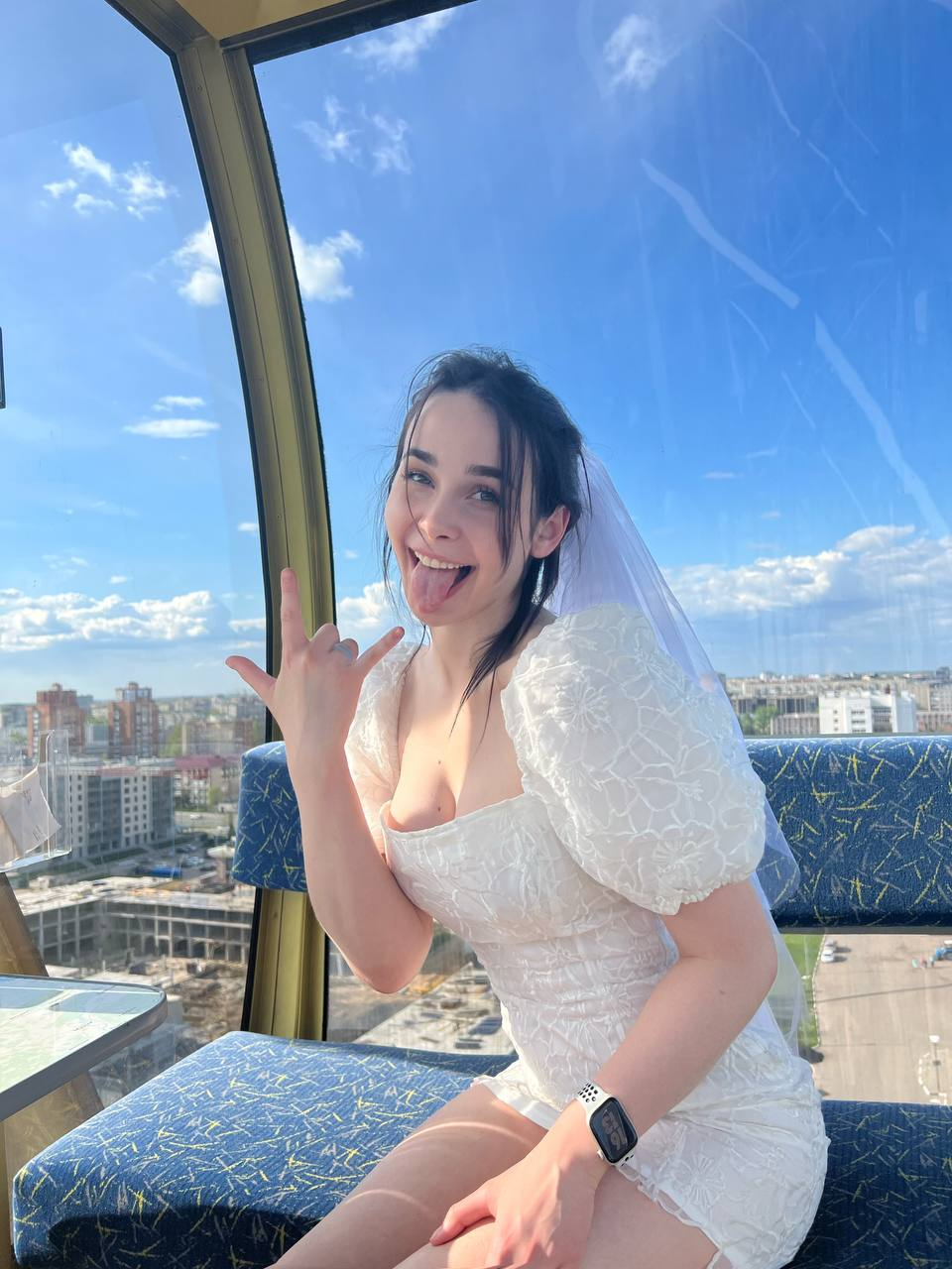 Exciting amateur Bachelorette Dress Female porn HotiFy (@hotify)