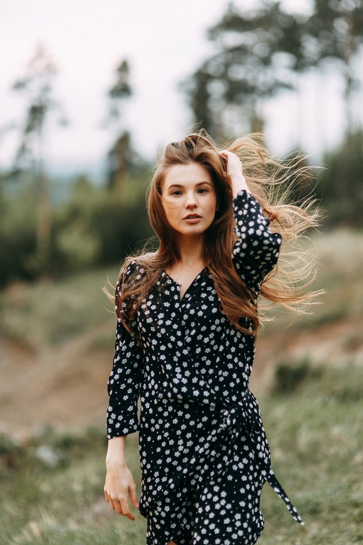 Exciting amateur Brunette Dress Long Hair porn HotiFy (@hotify)