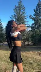 ebony-exhibitionist