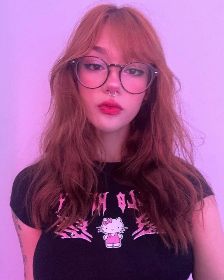 Exciting amateur Bangs Glasses Long Hair porn HotiFy (@hotify)