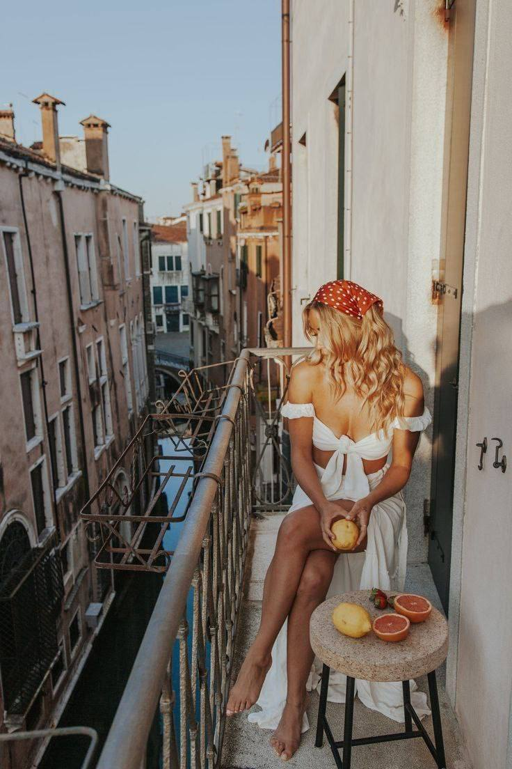 Exciting amateur Blonde Balcony Long Hair Outdoor porn HotiFy (@hotify)