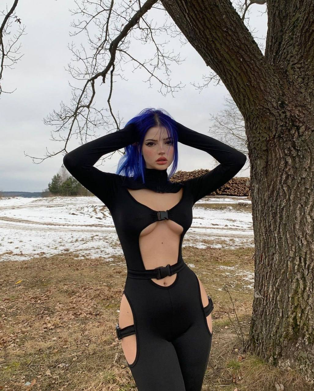 Exciting amateur Bodysuit Black Bangs porn HotiFy (@hotify)