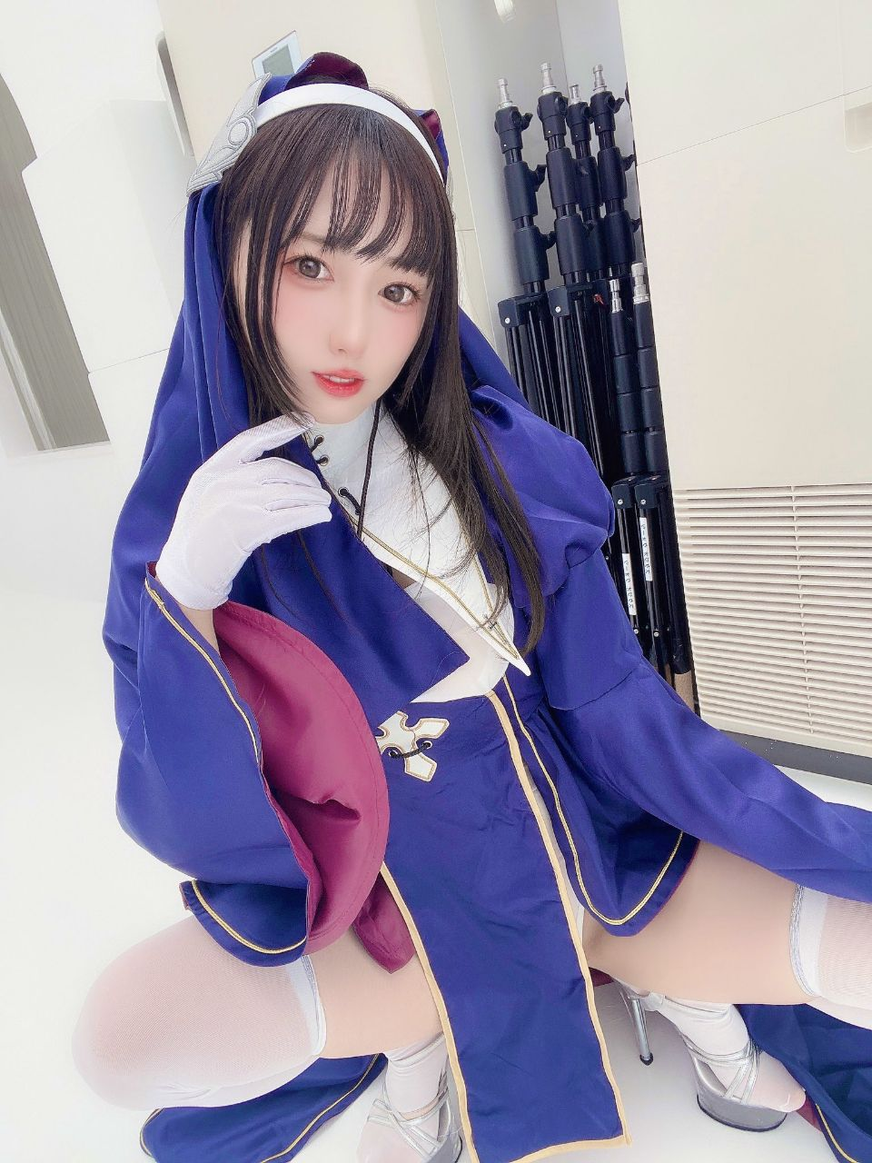 Exciting amateur Asian Brunette Cosplay Costume porn HotiFy (@hotify)