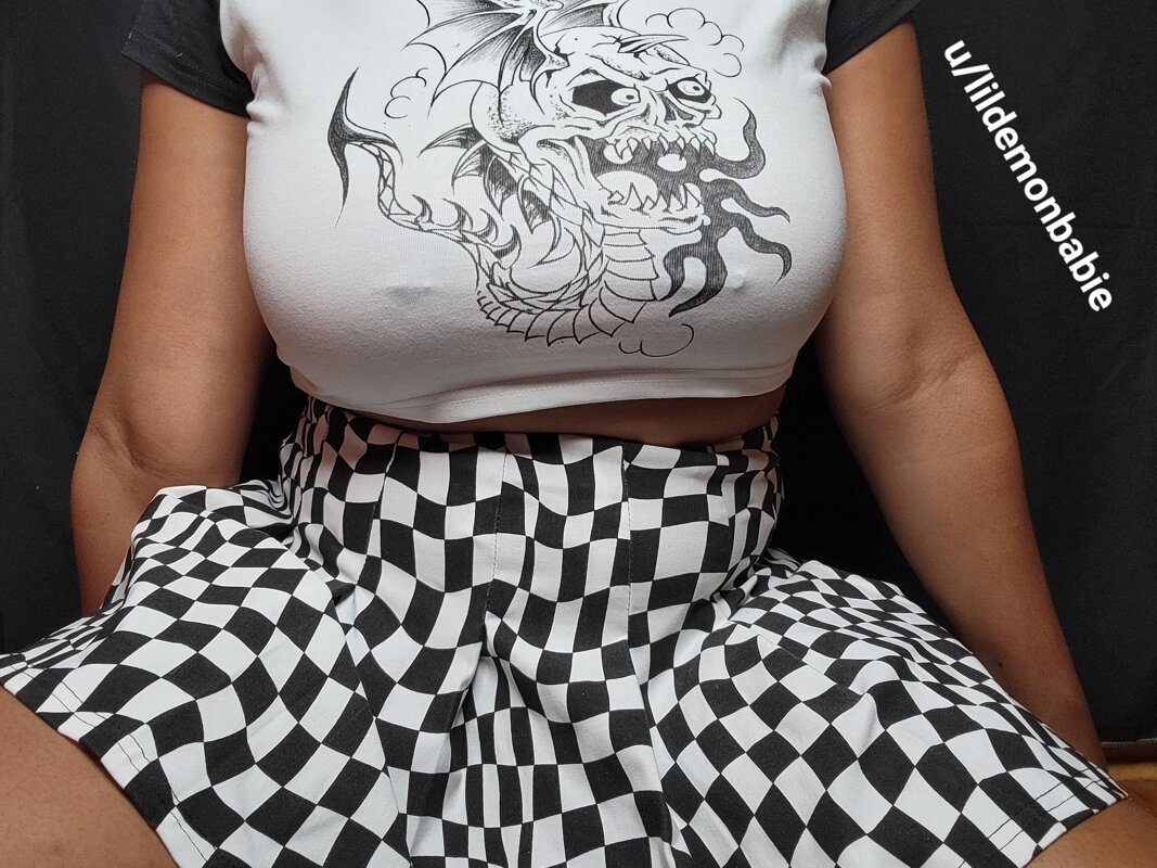 Exciting amateur Big Tits Boobs Ebony porn Goth Babe 🖤 (@lildemonbabie)