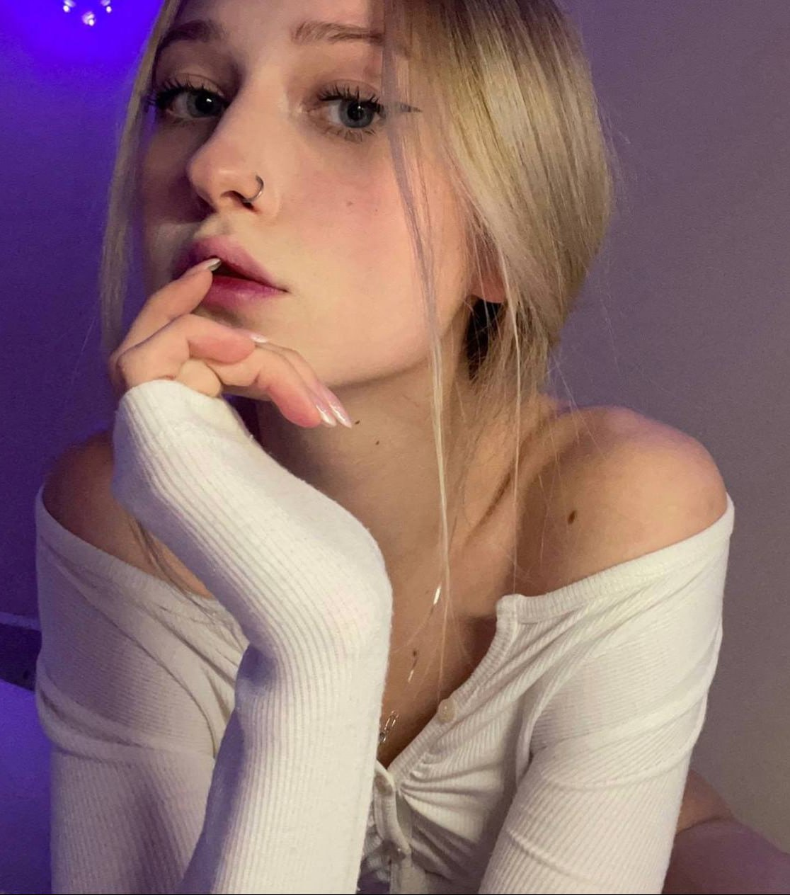 Exciting amateur Blonde Blue Eyes Female Long Hair porn HotiFy (@hotify)