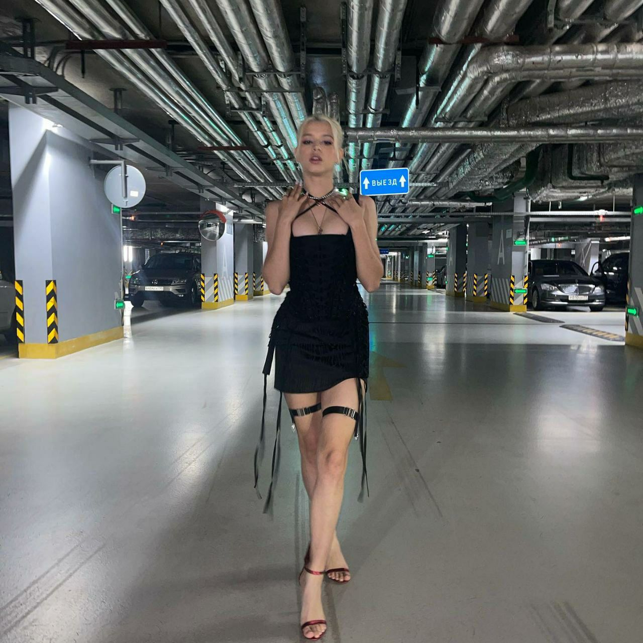 Exciting amateur Blonde Dress Female porn HotiFy (@hotify)