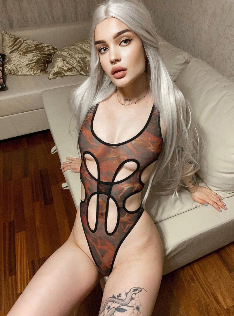 Exciting amateur Blue Eyes Bodysuit Long Hair White Hair porn HotiFy (@hotify)