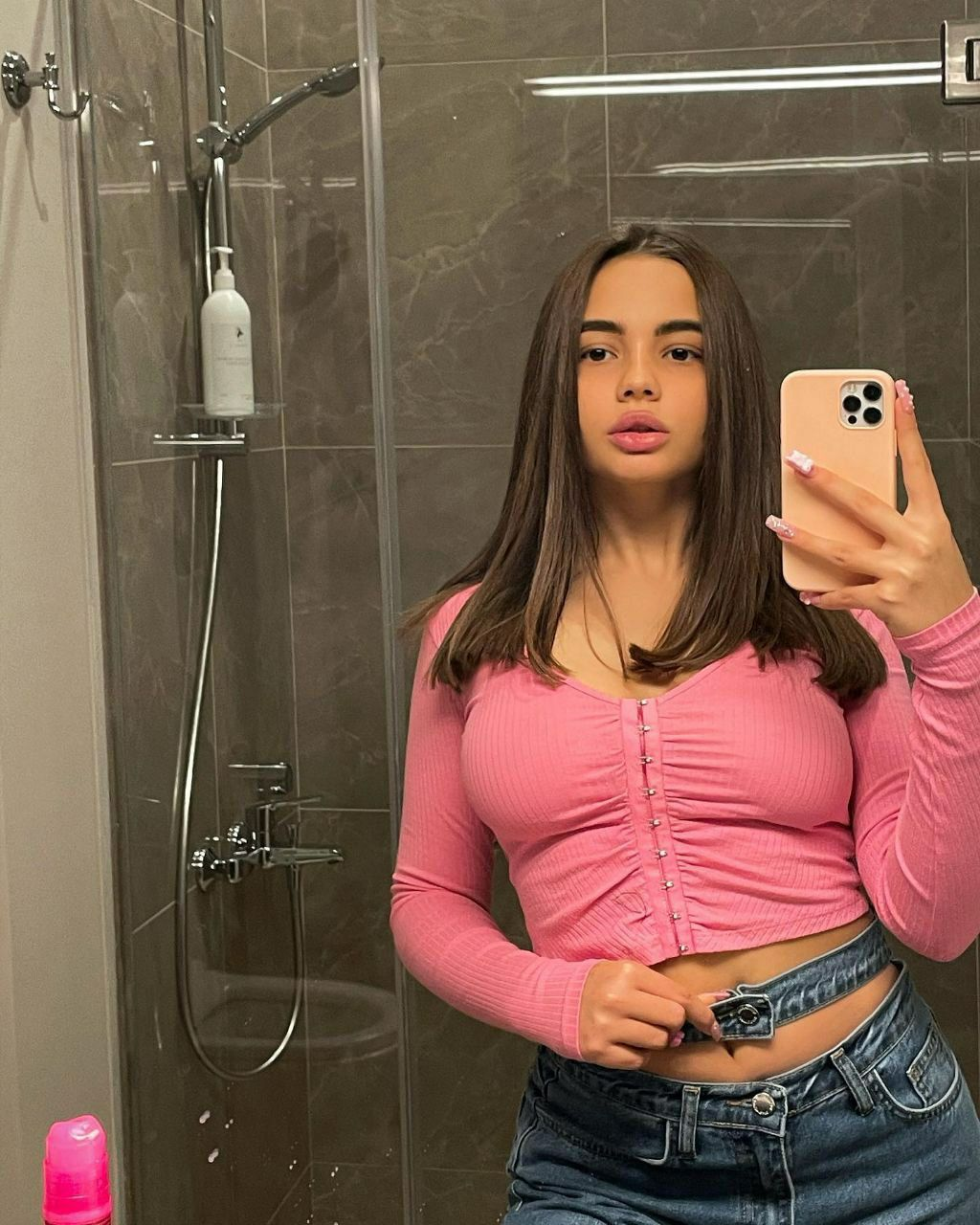 Exciting amateur Belly Button Camgirl Changing Room Jeans porn HotiFy (@hotify)