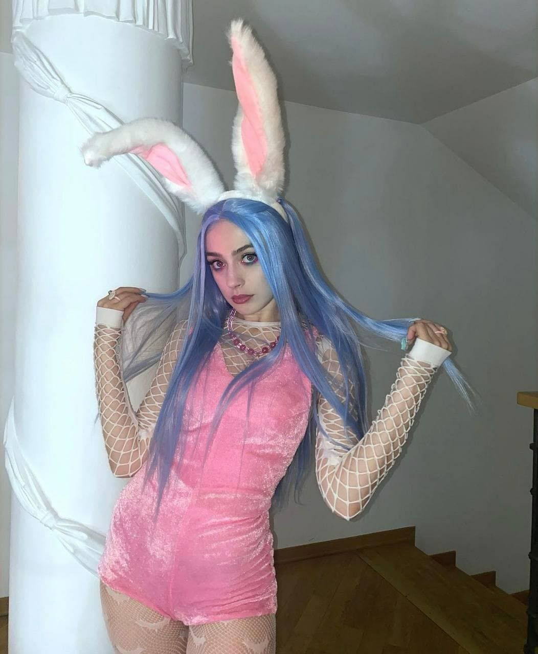 Exciting amateur Bunny Bodysuit Costume porn HotiFy (@hotify)