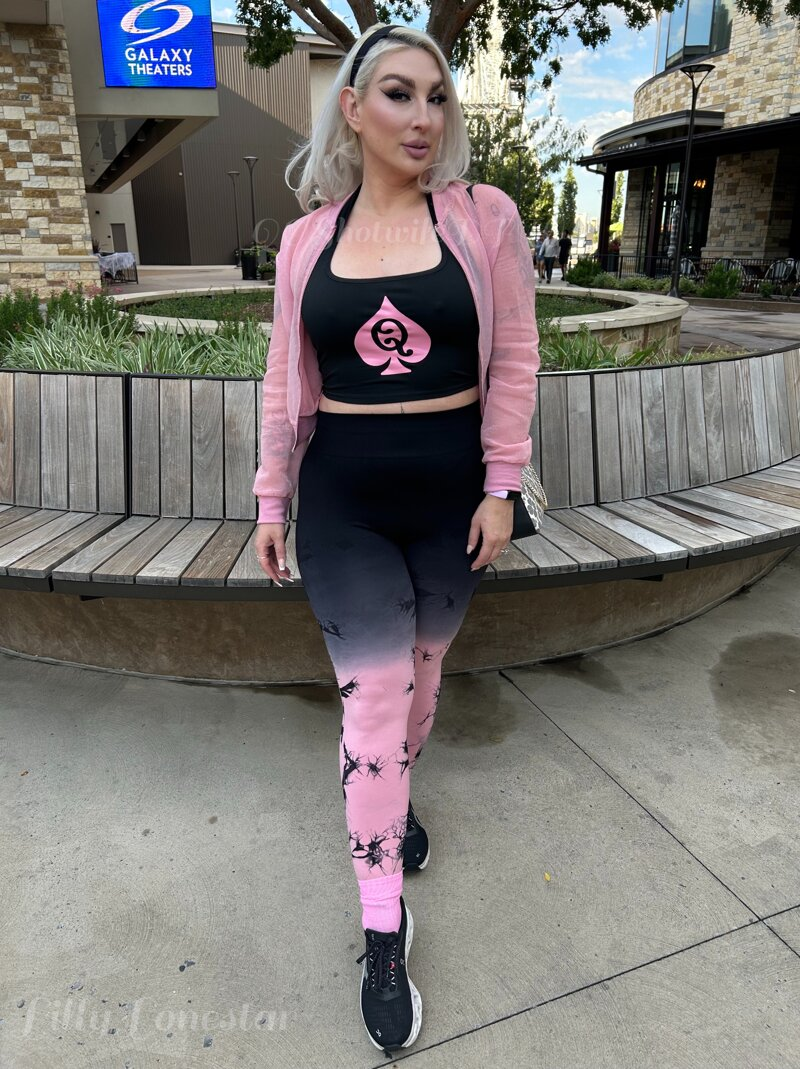 Exciting amateur Clothed Hotwife Yoga Pants porn Lilly Lonestar (@qoshotwifedfw)