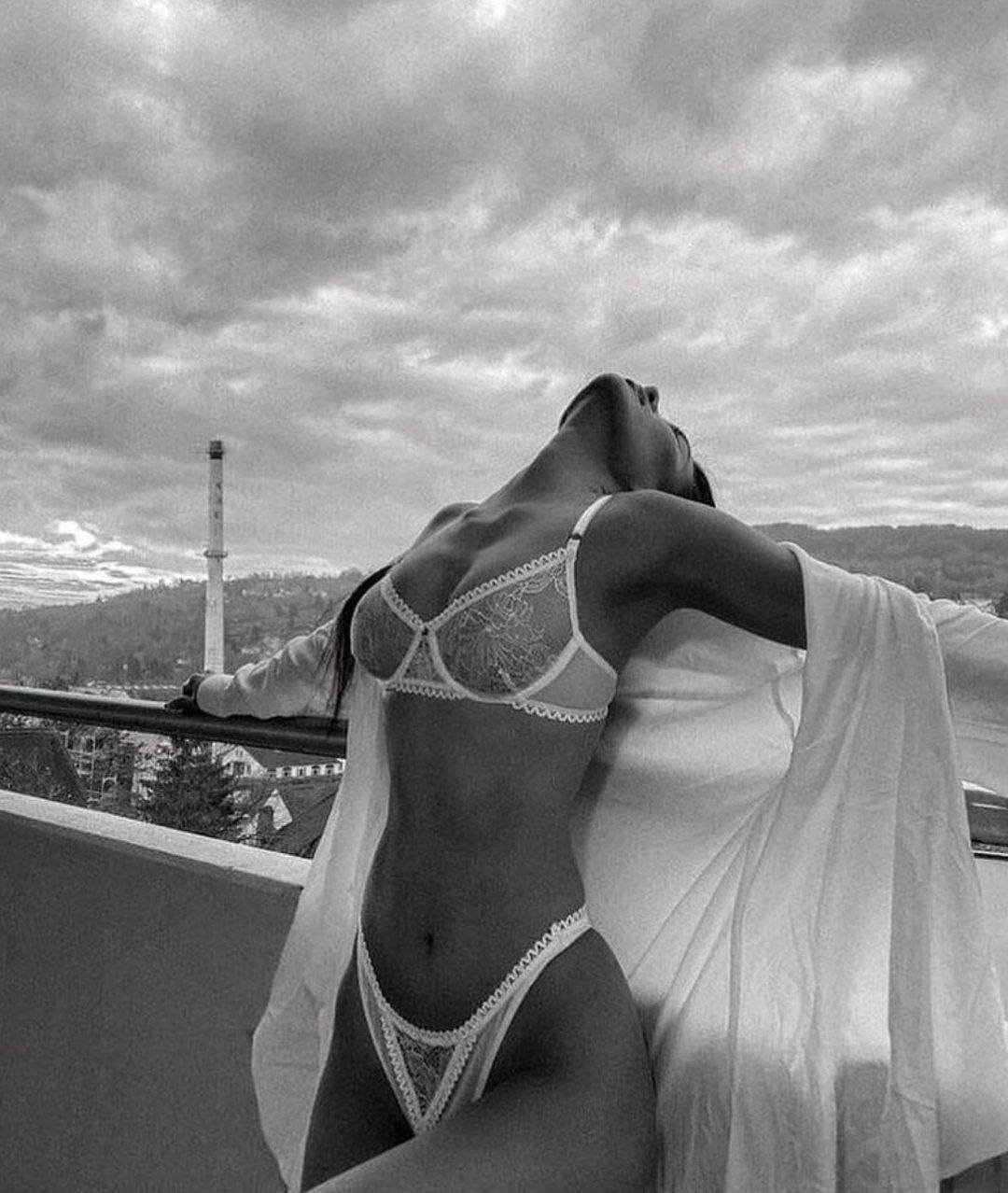 Exciting amateur Bra Balcony Female Lingerie porn HotiFy (@hotify)