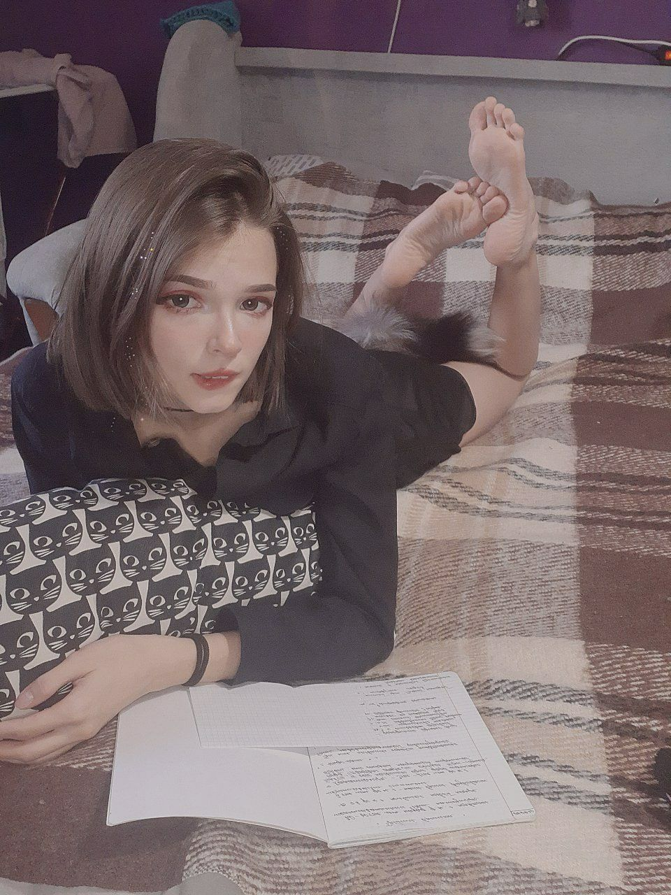 Exciting amateur Brunette Feet Female Legs porn HotiFy (@hotify)