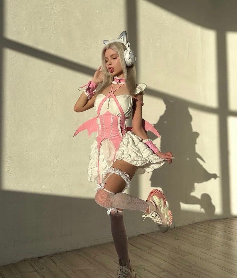 Exciting amateur Boots Costume Corset Dress porn HotiFy (@hotify)