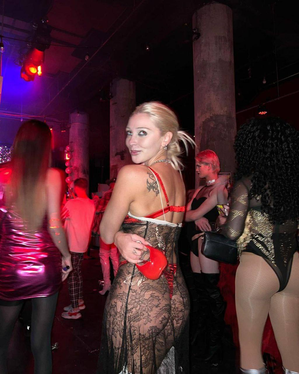 Exciting amateur Blonde Dress Nightclub Party porn HotiFy (@hotify)