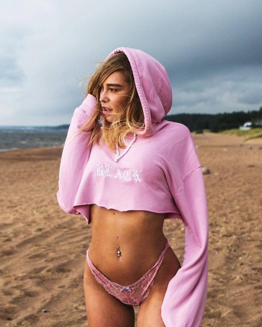 Exciting amateur Blonde Beach Belly Button Female porn HotiFy (@hotify)