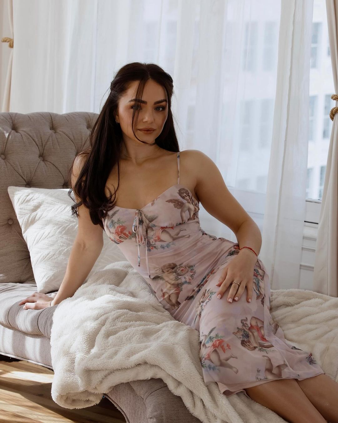 Exciting amateur Brunette Babe Bed Dress porn OnlyFans Leak (@onlyfans-leak)