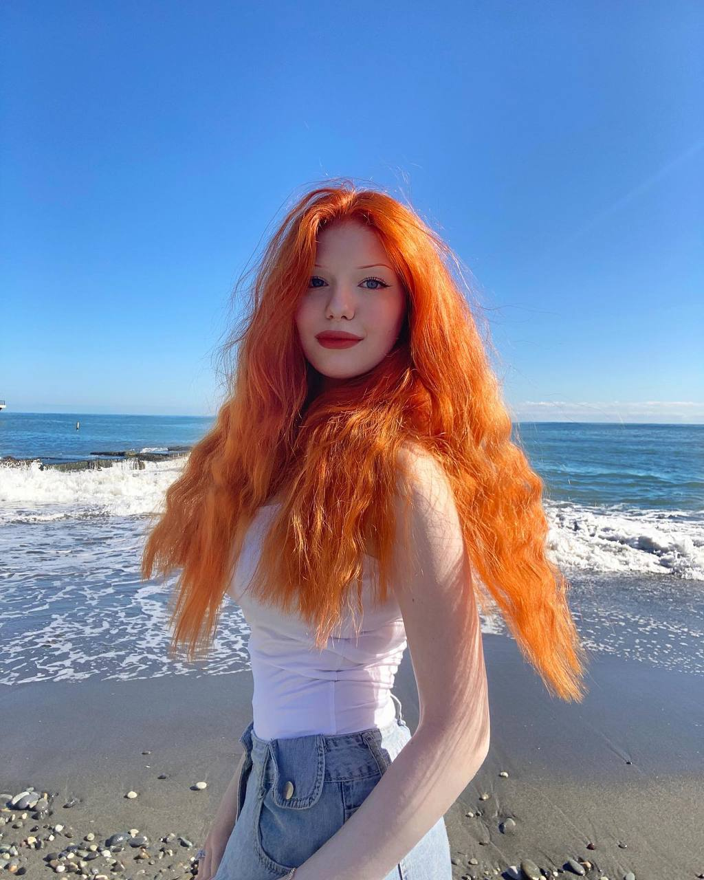 Exciting amateur Beach Blue Eyes Cute porn HotiFy (@hotify)