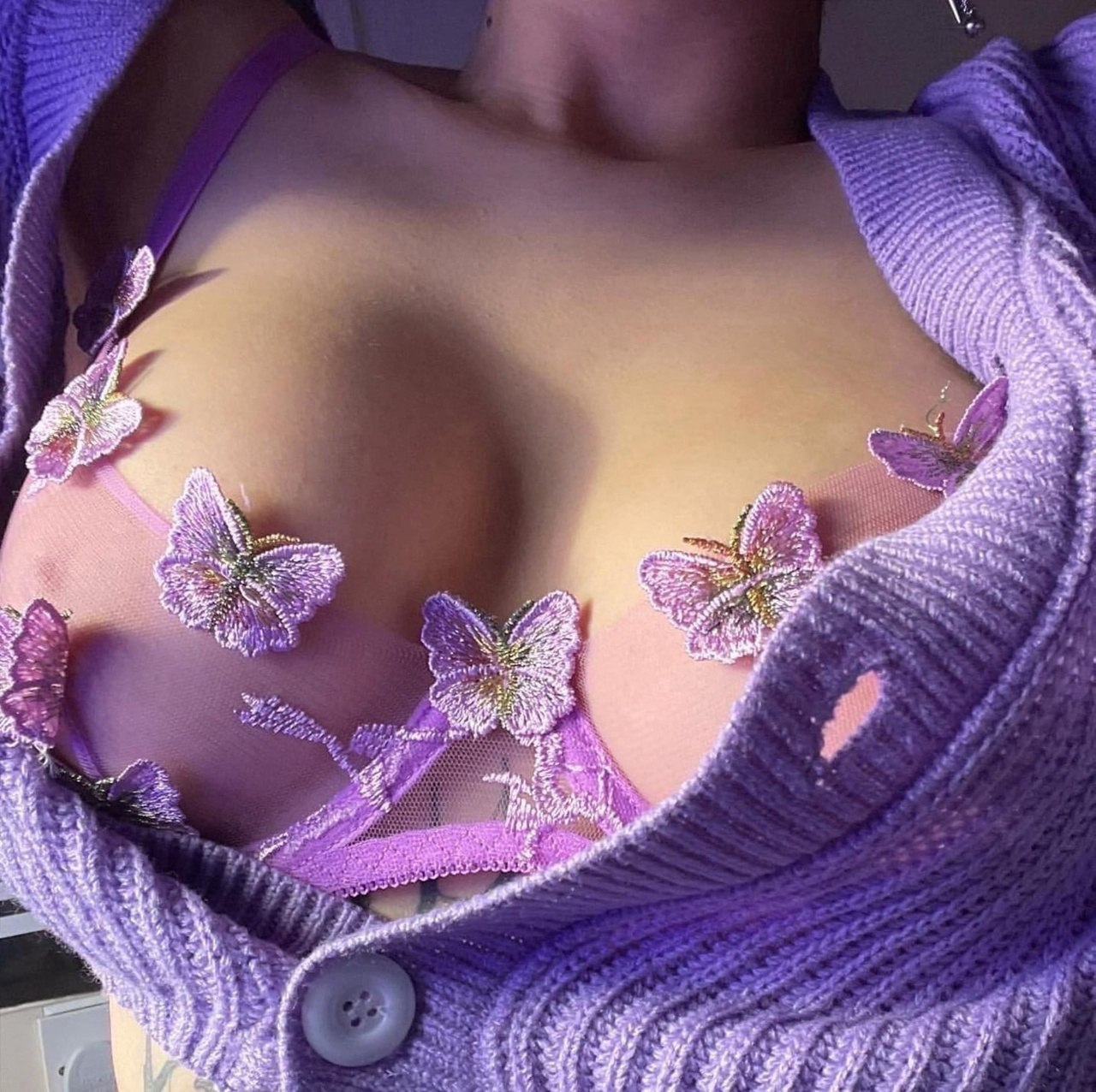 Exciting amateur Bra Butterfly Lingerie porn HotiFy (@hotify)